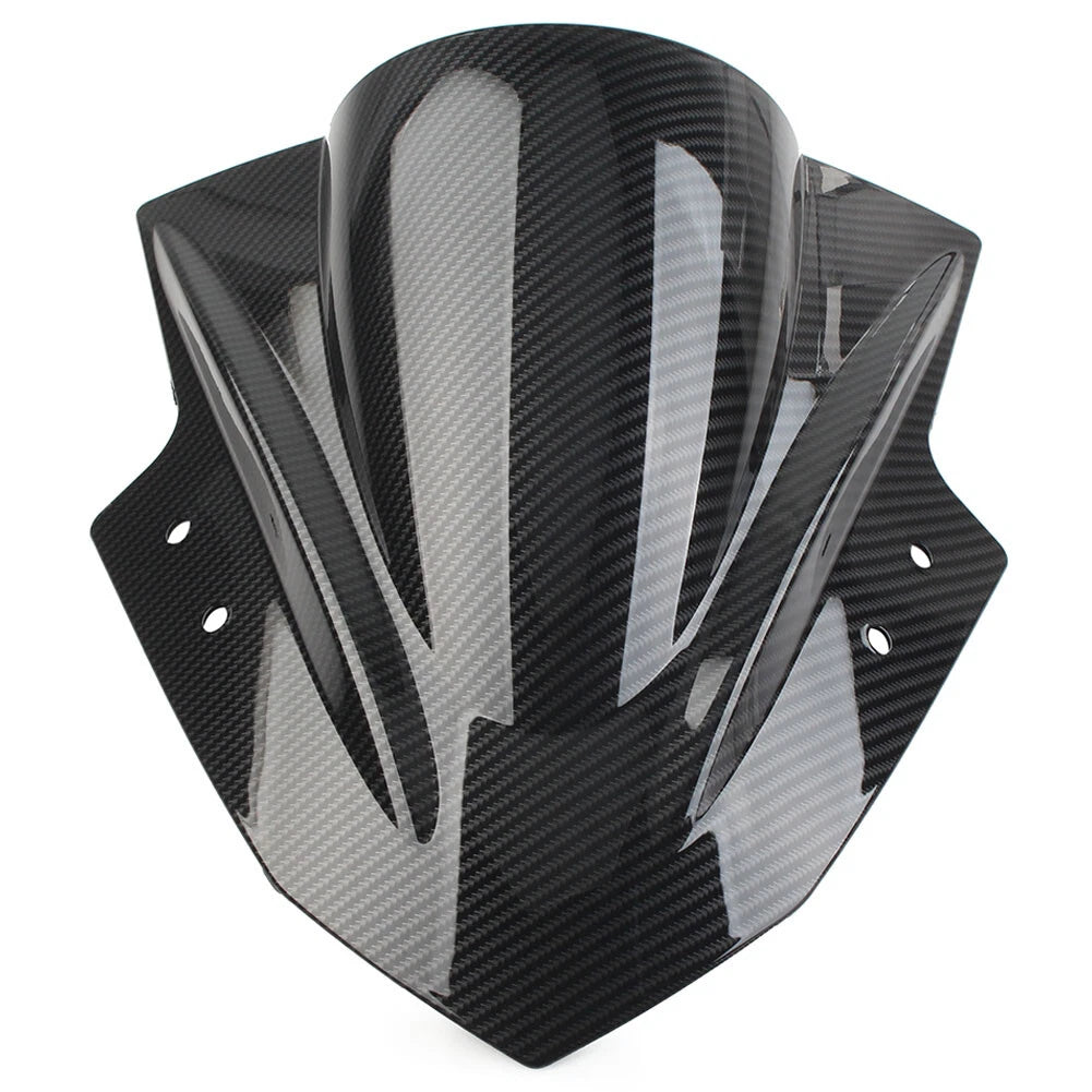 Windshield Shield for Kawasaki EX300 Ninja 300 250 (2013–2017) Carbon Fiber Black