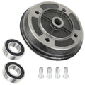 Front Brake Drum Hub with Bearing Bolt Replacement for Kawasaki Mule 2510 (2000–2001)
