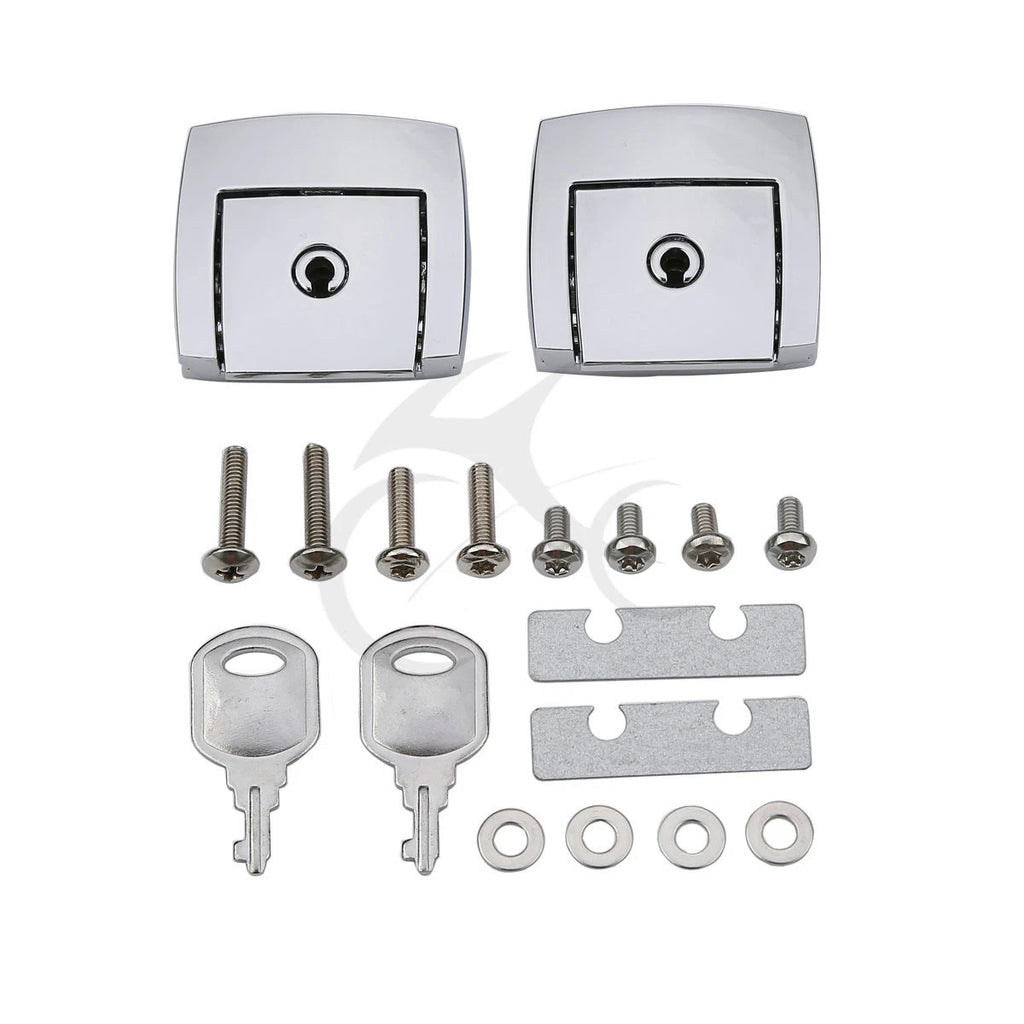 Chrome Trunk Latch Cover for Harley Touring Electra Glide (1998–2013)