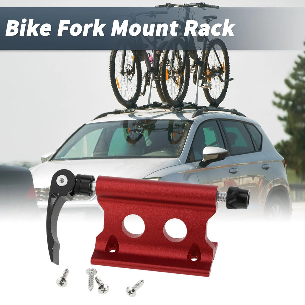Universal Quick Release Bike Fork Mount Rack Aluminum Alloy for All Bikes (Any)