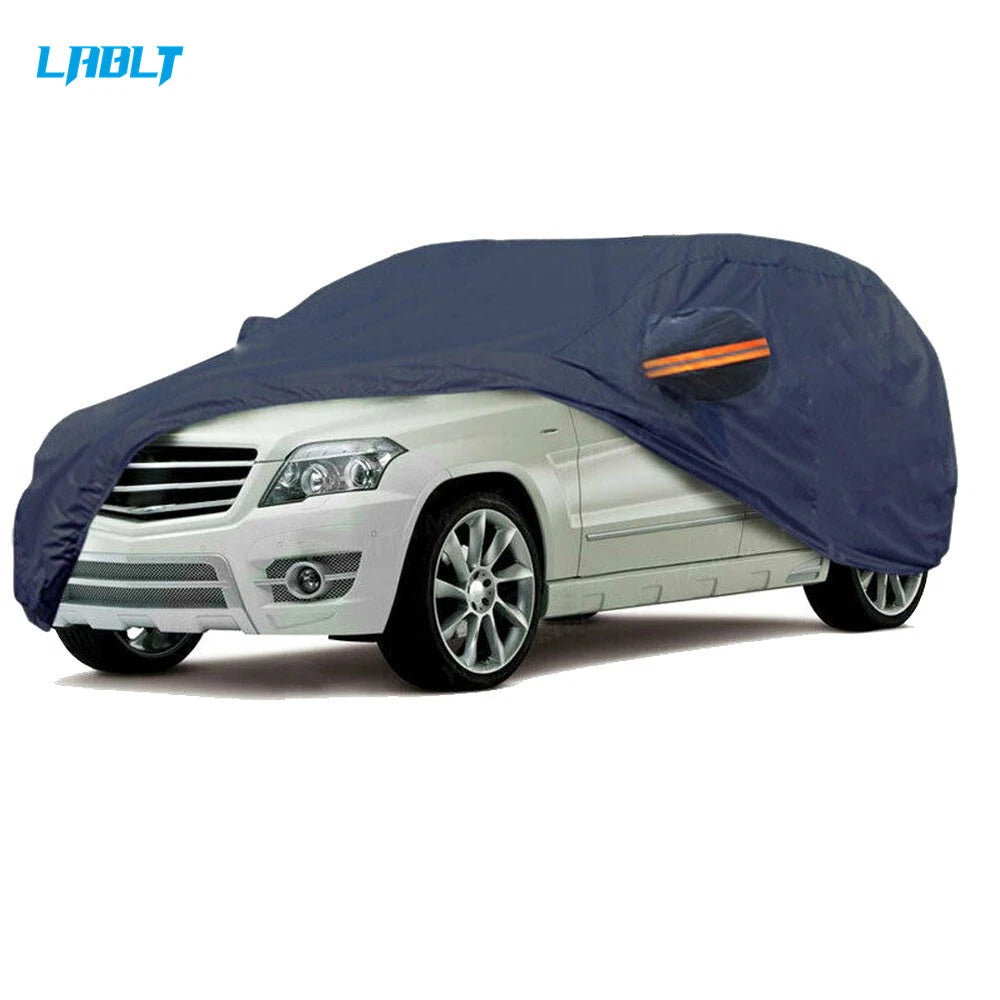 Full Car Cover for All Vehicles (Waterproof, Windproof, Mudproof)