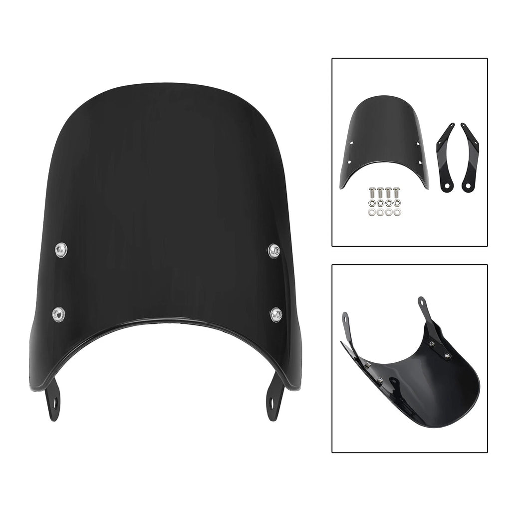 Windshield for Yamaha XSR 700 900, Honda CB400 CB1100 CB1300 (Fit)