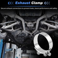 2X Exhaust Clamp for Universal Applications (3.15")