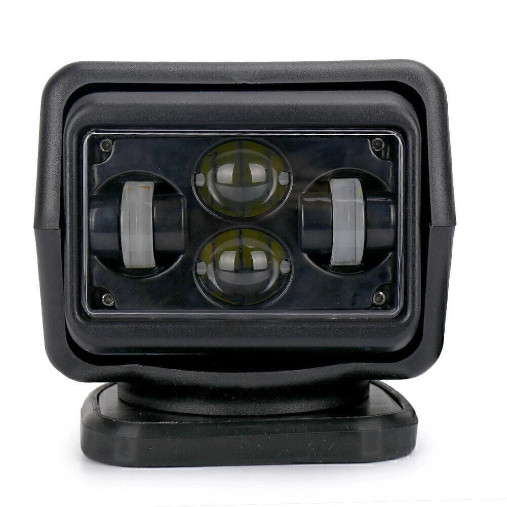 7" 60W LED Car Search Light for Universal Vehicles (Rotating, Remote Control)