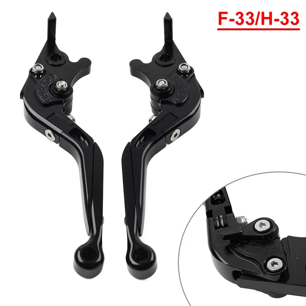 Extendable Brake Clutch Levers for Honda CBR1000RR (2004–2007) CB1000R (2008–2016) Black