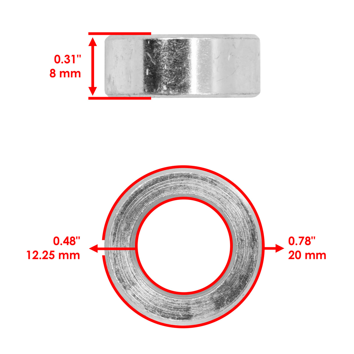 Swing Arm Bushing Kit Replacement for Honda TRX420 Rancher 2007–2013
