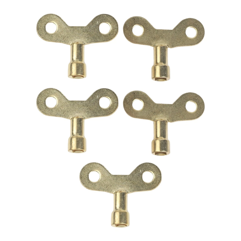 Compact Metal Radiator Bleed Keys for Heaters (No Tools Needed)