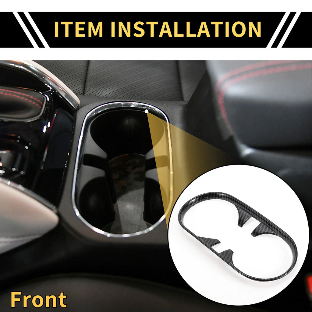 Front Central Cup Holder Cover Replacement for Chevy Colorado (2023–2024)
