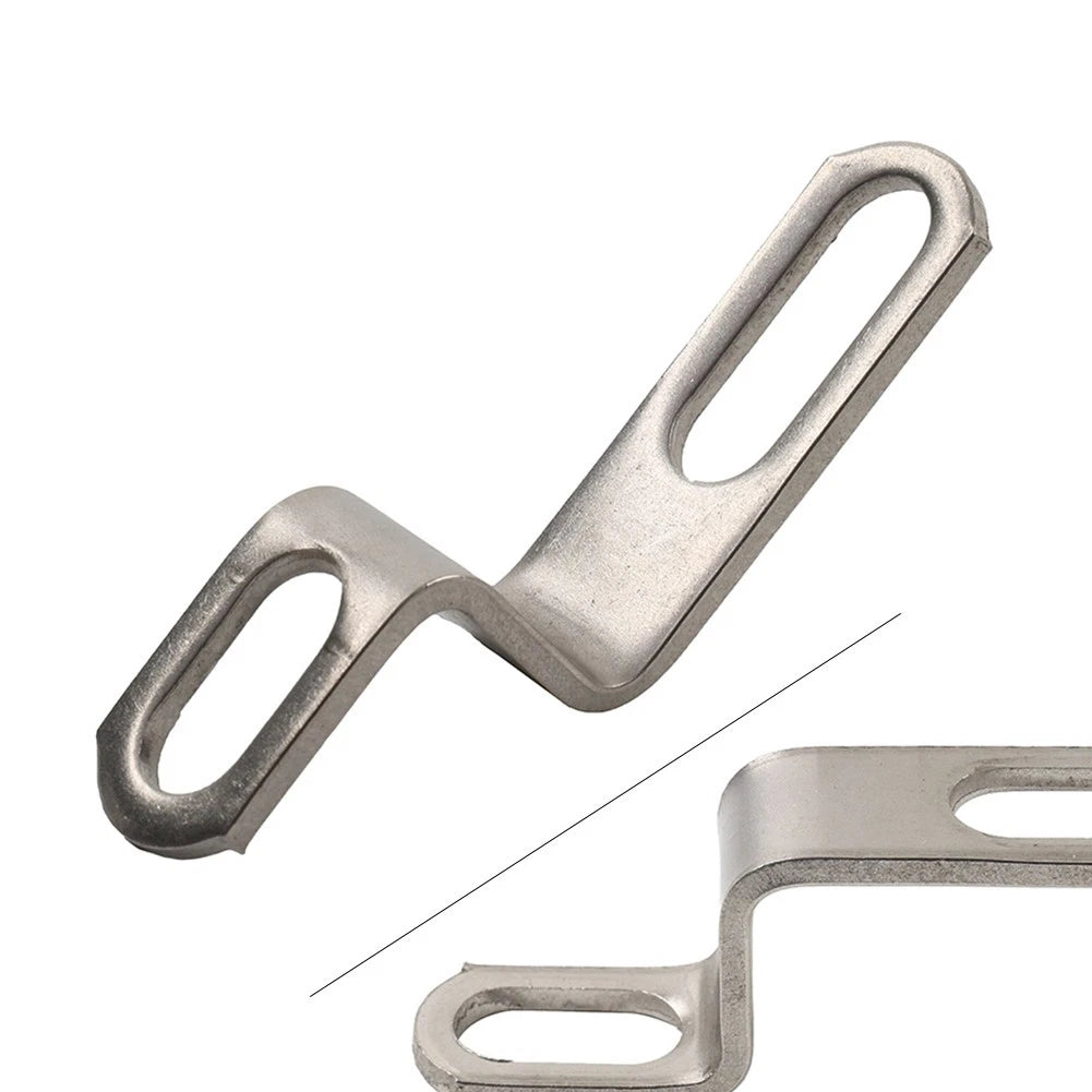 Motorcycle Universal Exhaust Pipe Fixed Clamp Bracket Z-Shaped Mounting