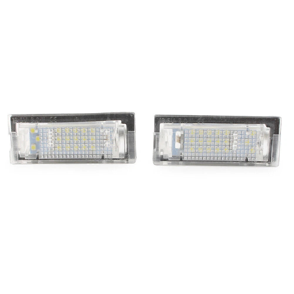 2X LED Error Free License Plate Light for BMW E39 (1995–2003)