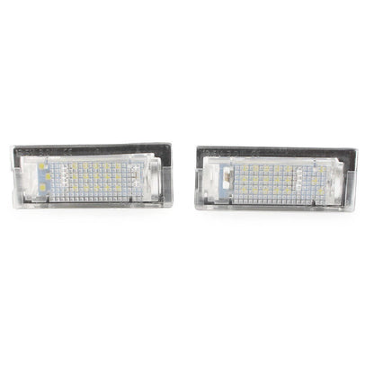 2X LED Error Free License Plate Light for BMW E39 (1995–2003)