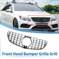 Front Upper Bumper Grille for Mercedes-Benz E200 (2014–2017)