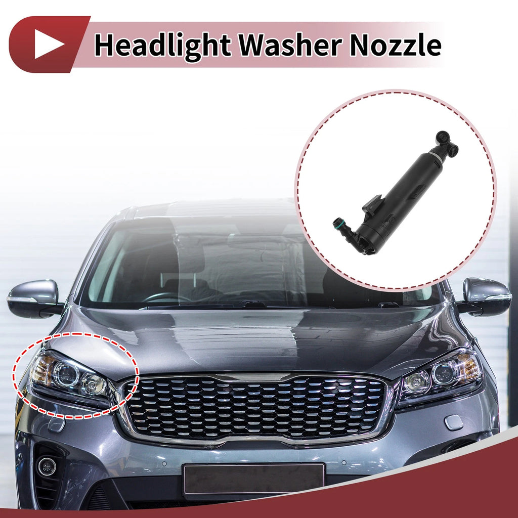 Front Passenger Side Headlight Washer Nozzle for Audi A8 (2010–2013) No. 4H0955102A