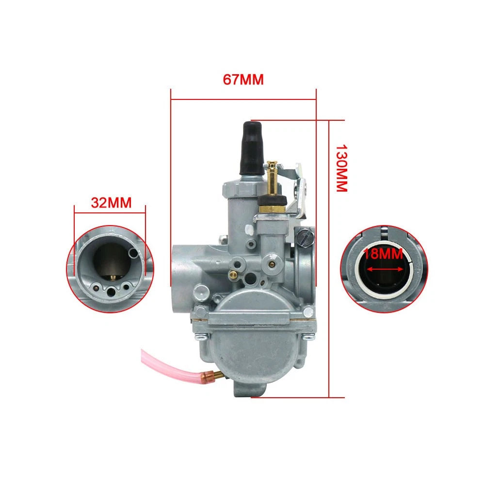 18mm Round Slide Carburetor for Yamaha Jog (VM18-144)