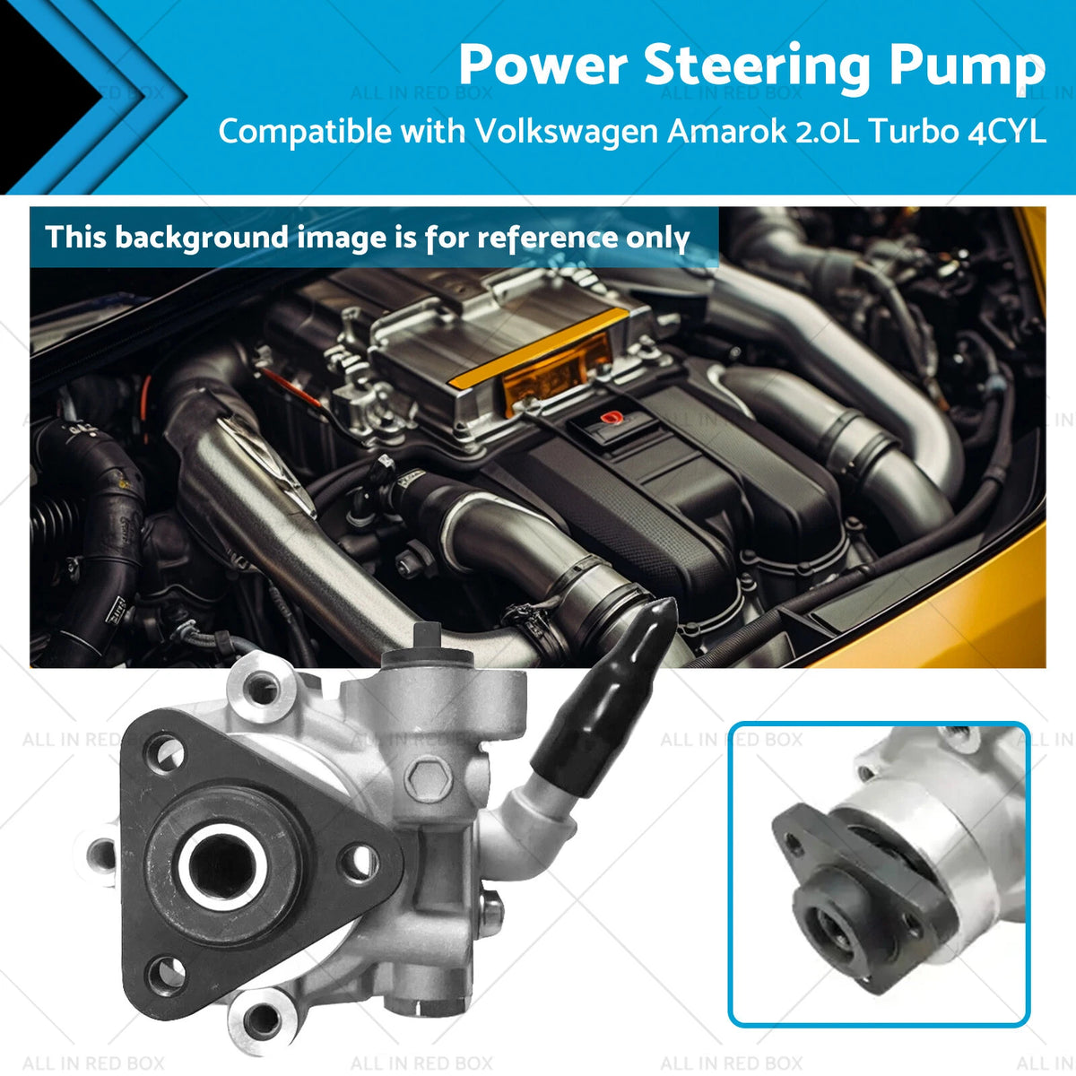 Power Steering Pump for VW Amarok 2.0L Turbo (2010–2015)