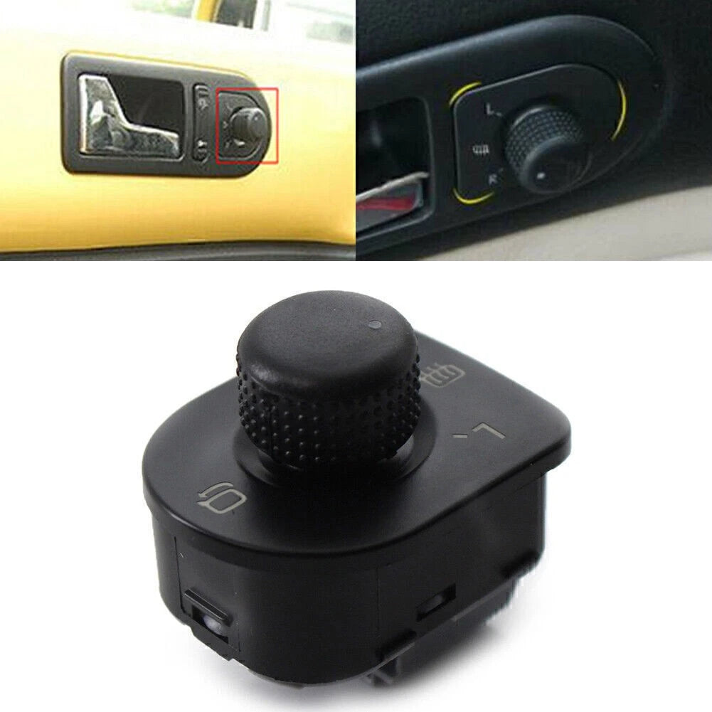 Power Heated Folding Mirror Switch for VW Jetta Golf (1999–2005) 1J1959565E