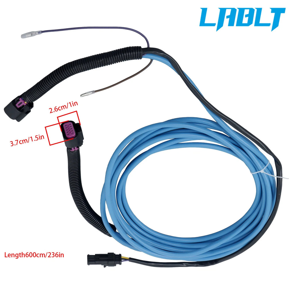 LABLT Rubber Plastic Copper CAN Data Harness Assembly for Mercury