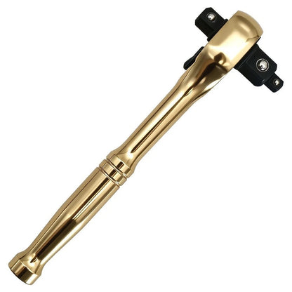 3-in-1 Ratchet Socket Wrench for 1/4, 3/8, 1/2 Drive Options