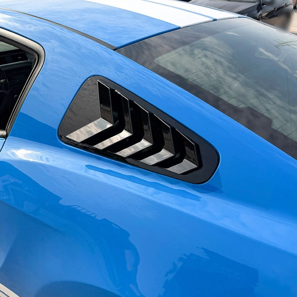 Set of 2 Rear Window Blinds Stickers for Ford Mustang MK5 (2005–2014)