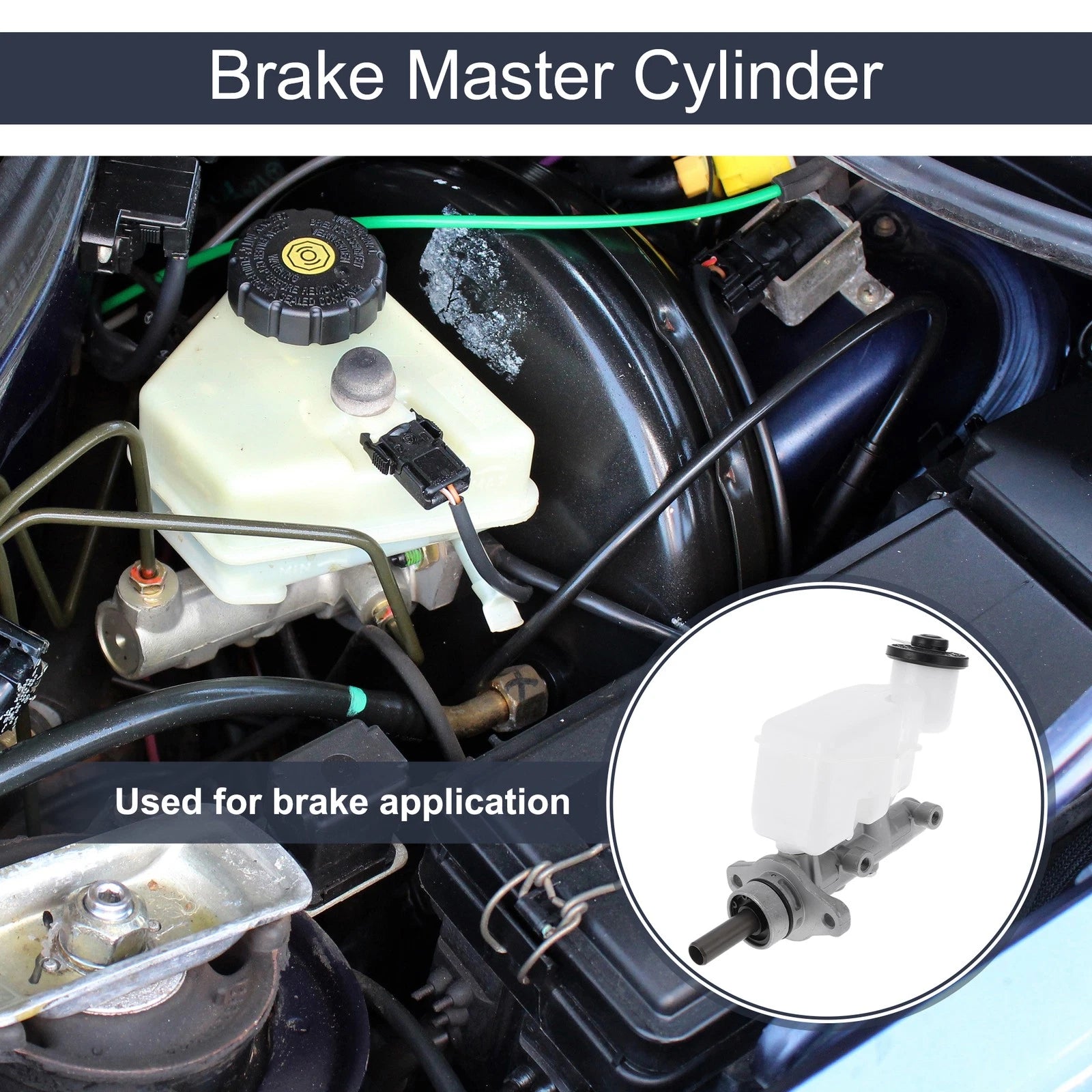 Brake Master Cylinder with Reservoir Replacement for Toyota Yaris (2010–2013)