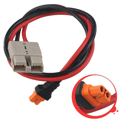 Quick Connect Cable 10AWG for Anderson 50A to XT60i for Solar and RC
