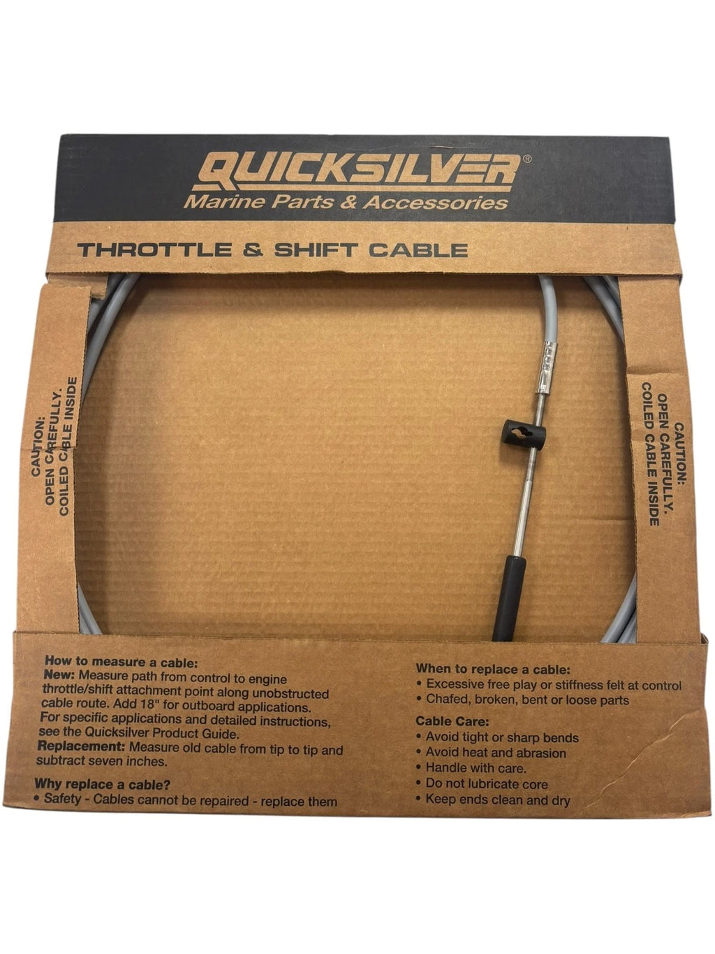 Throttle and Shift Cable 20' for Quicksilver (8M0082543)