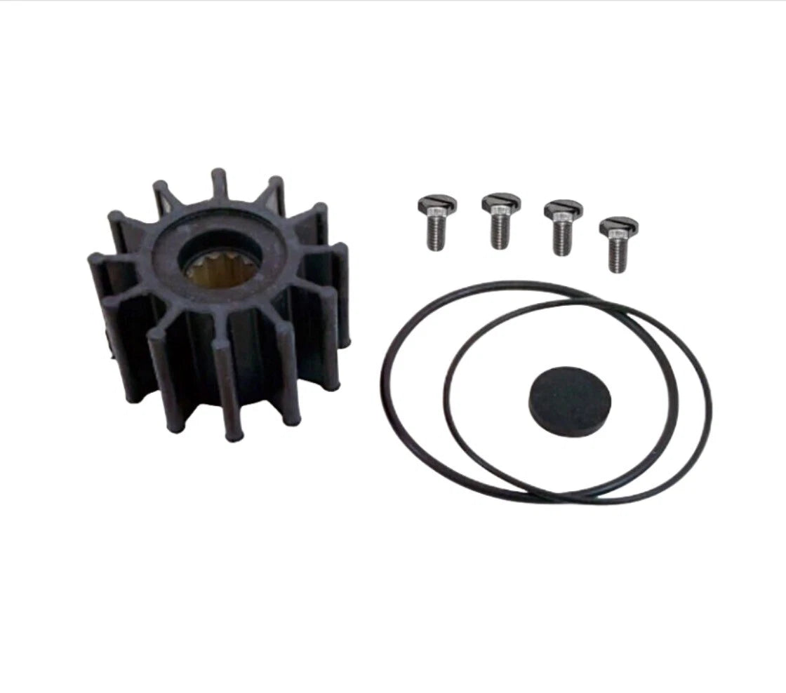 Water Pump Impeller Kit for Yanmar 3JH & 4JH Engines (Replaces 129670-42530)