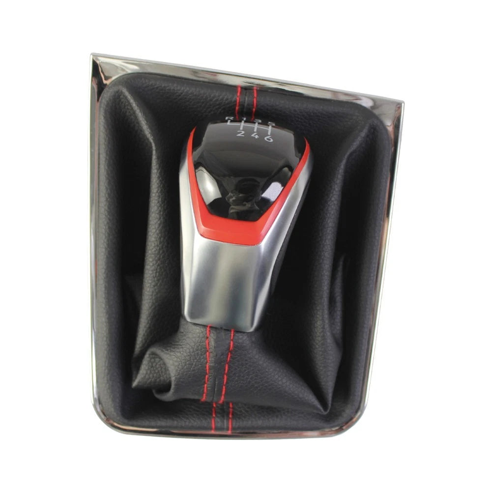 Gear Shift Knob for Universal Fitment (Plastic & Artificial Leather)