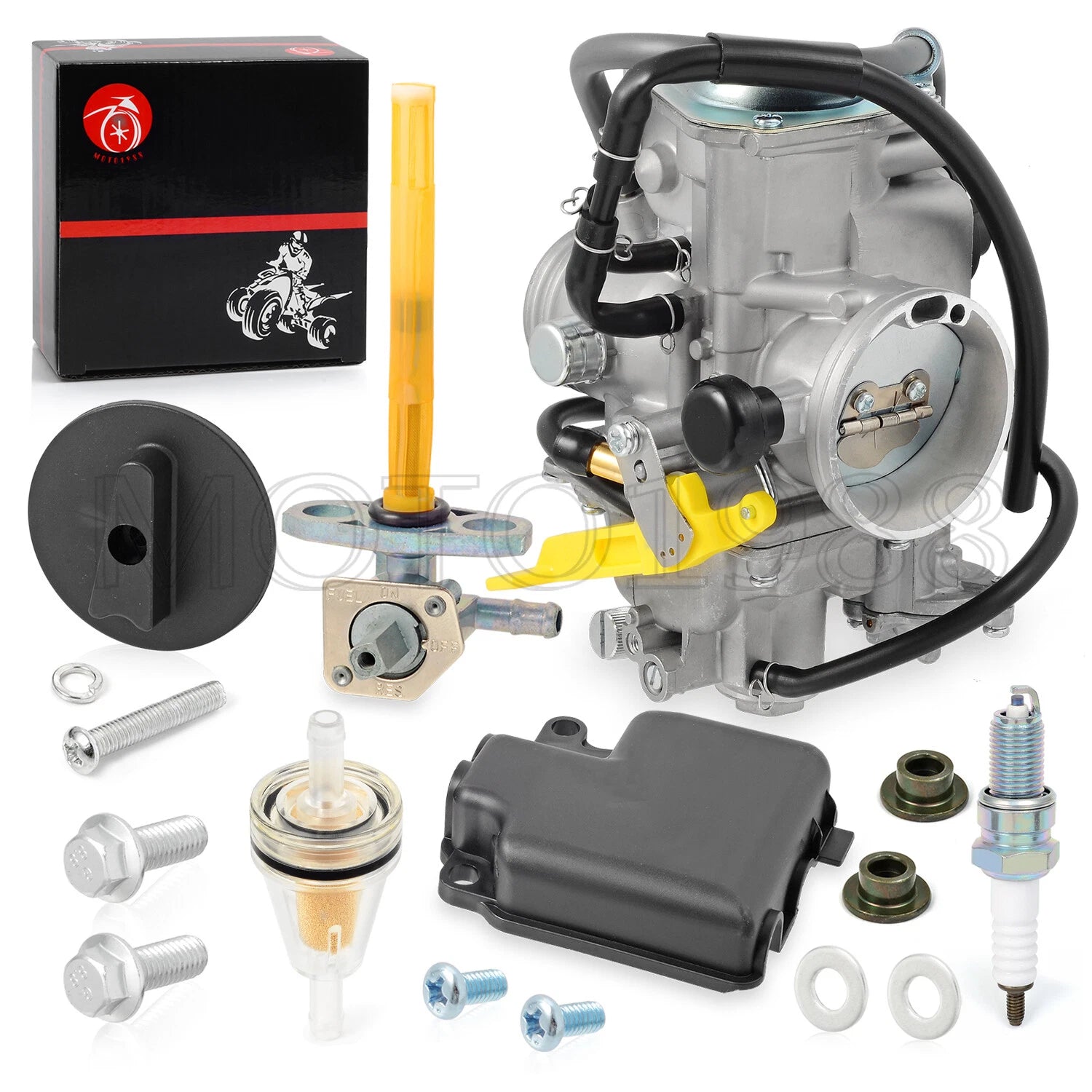 Carburetor for Honda TRX400EX 400X Sportrax (1999–2014) - Fuel Valve Petcock