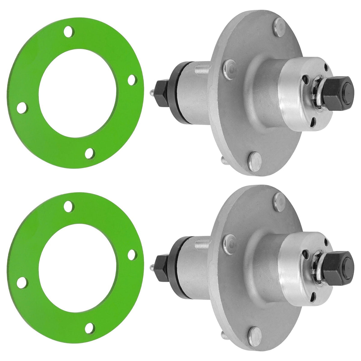 Spindle Assembly with Reinforcement Ring for John Deere AM136733 (82–358)
