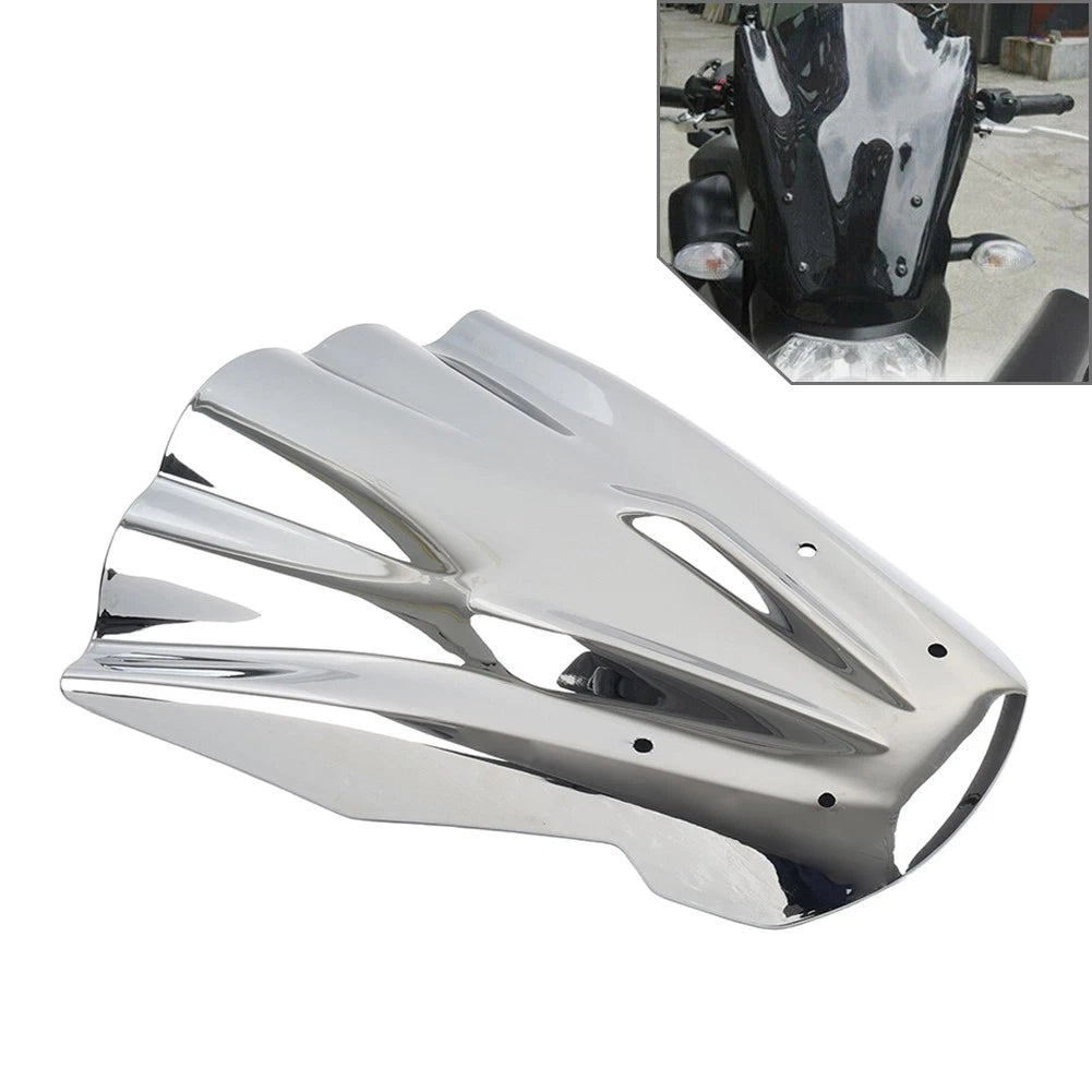 1x Plastic Front Windscreen Wind Deflector for Yamaha MT-07 (2014–2017)