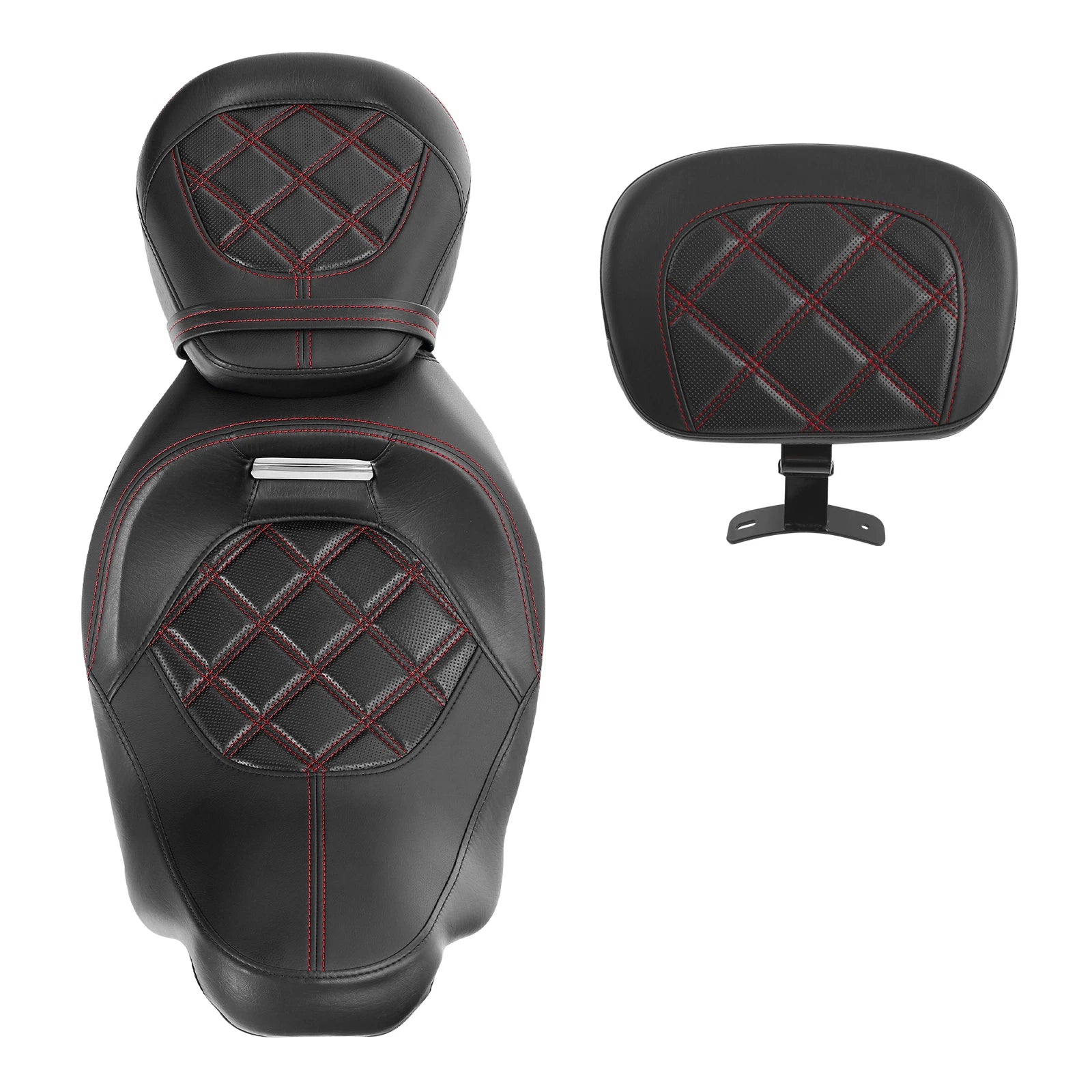 Driver Passenger Seat Backrest for Harley Road King (2009–2023)