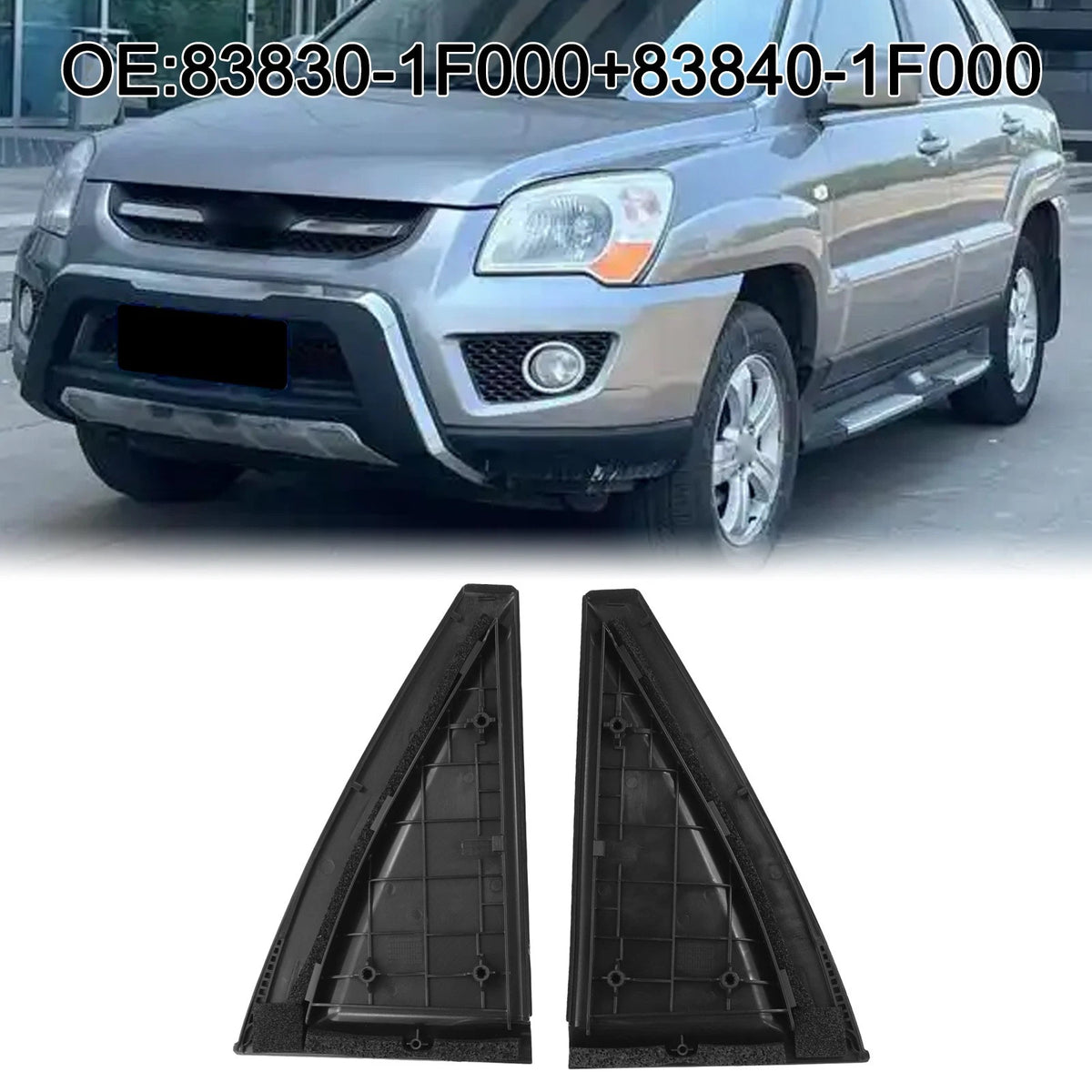 Moldings for Kia Sportage (2005–2010)