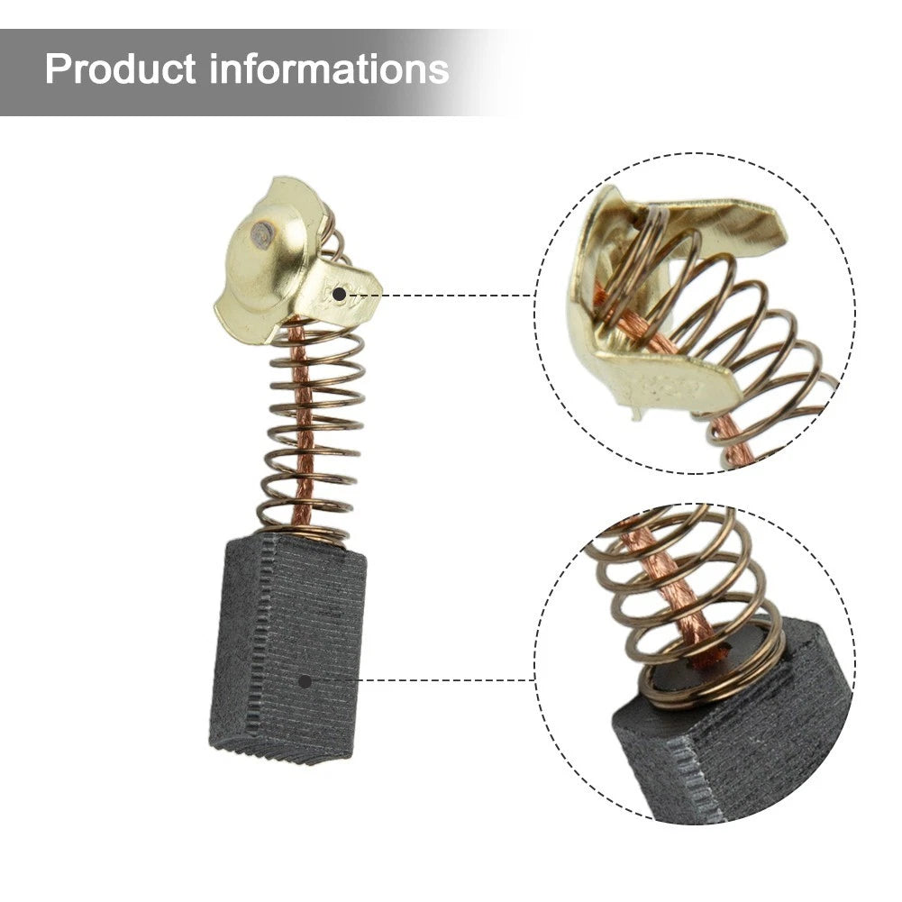 Carbon Brushes for C8FB Motor Accessories (Replacement Parts)