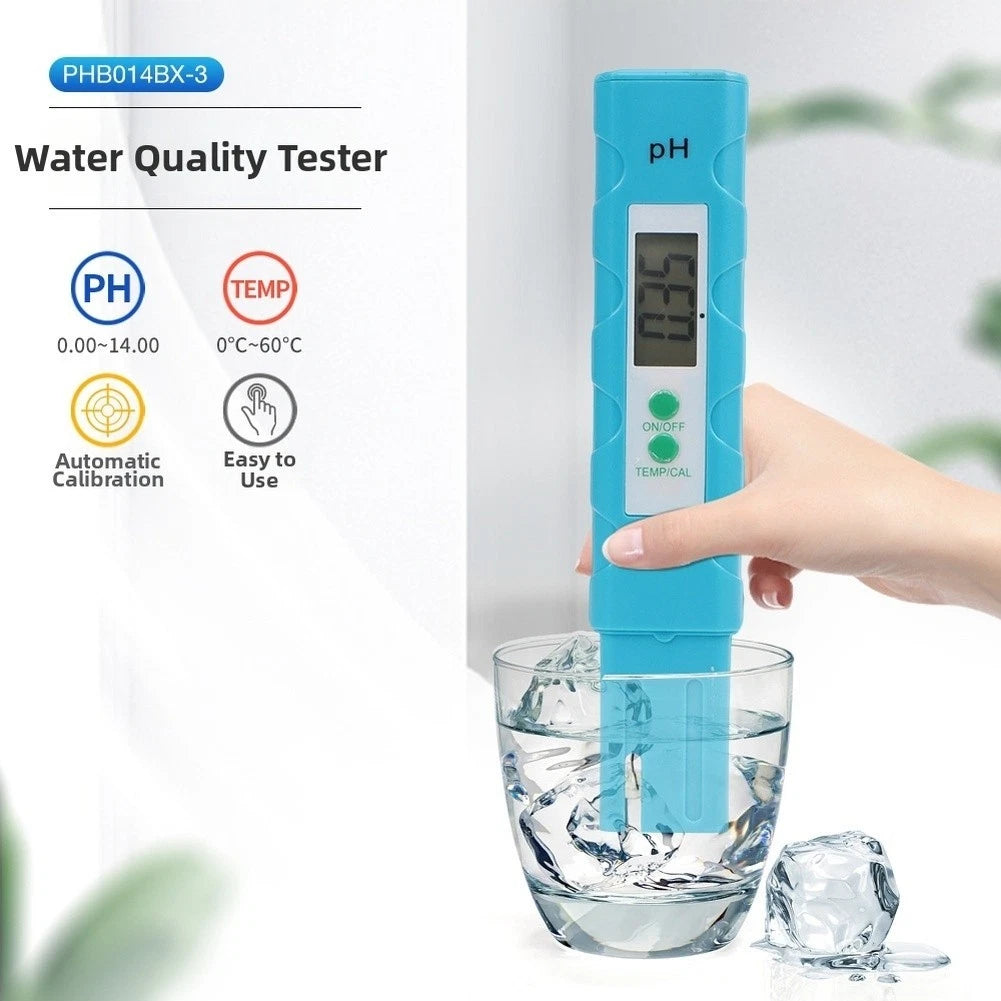 Water pH Tester for Pool Aquarium (Portable)