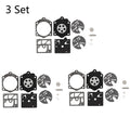 Set of 3 Carburetor Repair Kits for Walbro K10-HDC Husqvarna 44 140S 240S 444