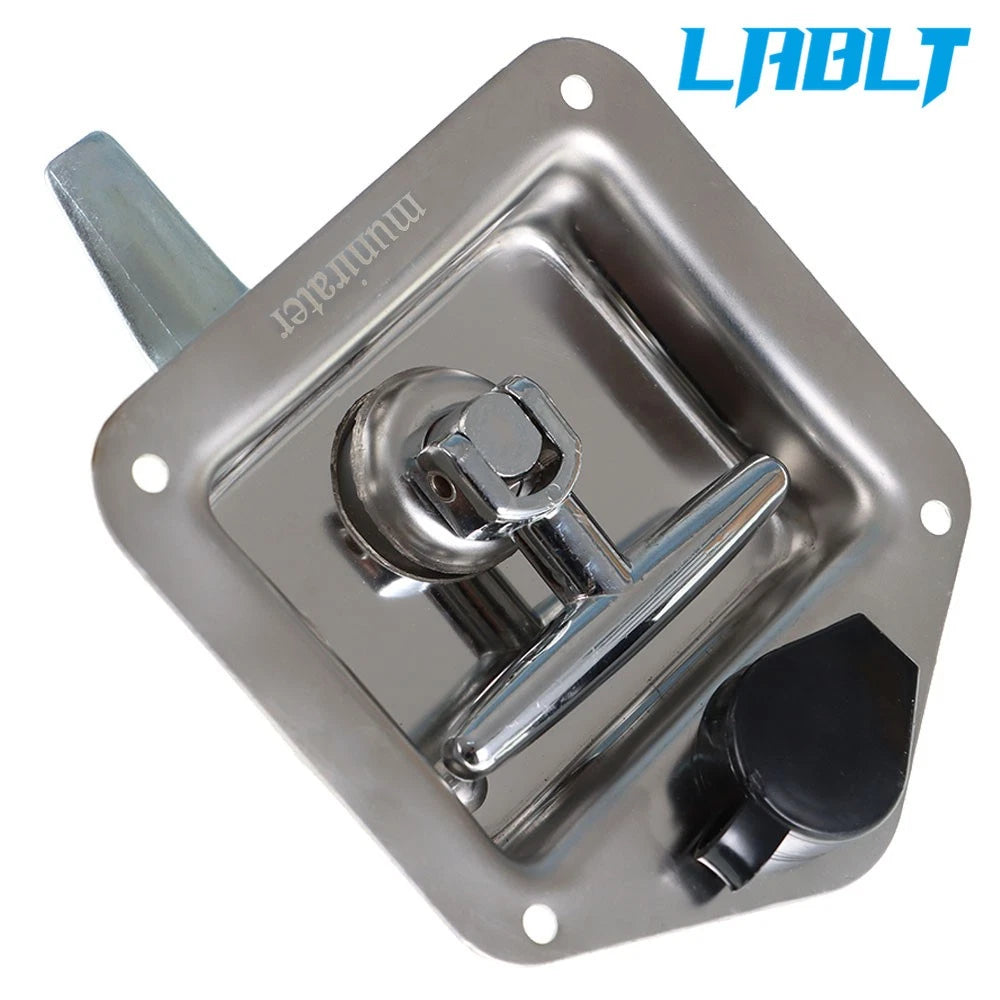 6PCS Trailer Door Latch T-Handle Lock for Camper Truck Tool Box