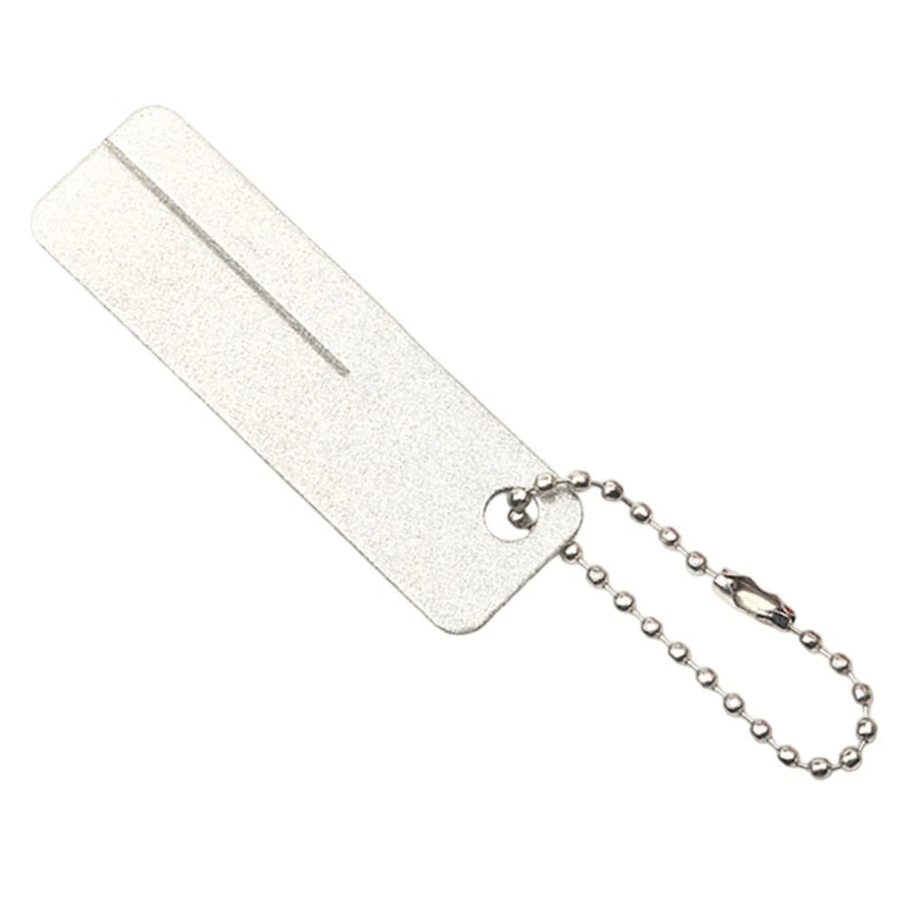 Fishing Hook File Sharpener with Dual Grit Groove Tool