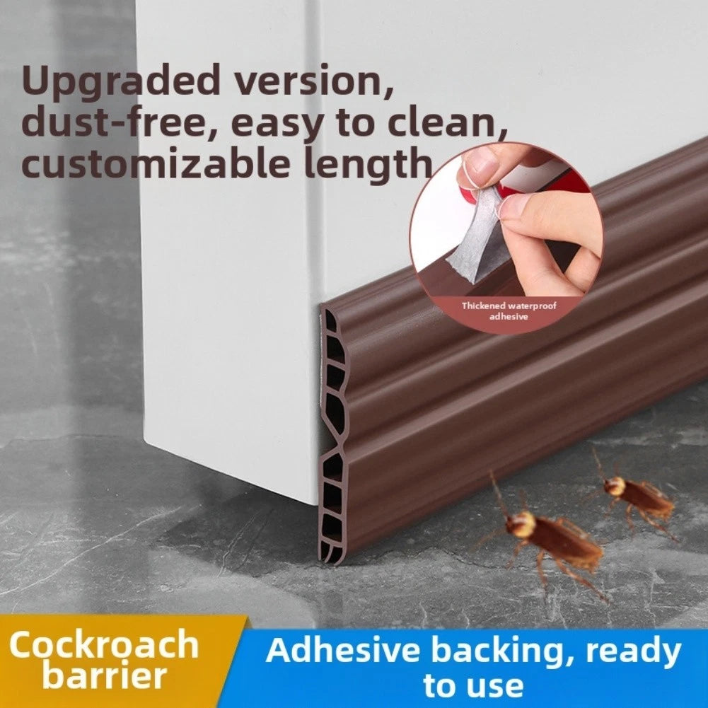 1m Extra Thick Door Seal Draught Excluder for Doors (Sound Wind Protection)