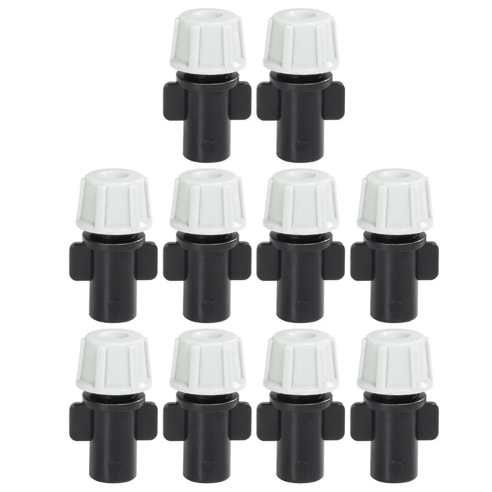 Adjustable Spray Pattern Watering Nozzles for Garden Irrigation