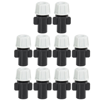 Adjustable Spray Pattern Watering Nozzles for Garden Irrigation