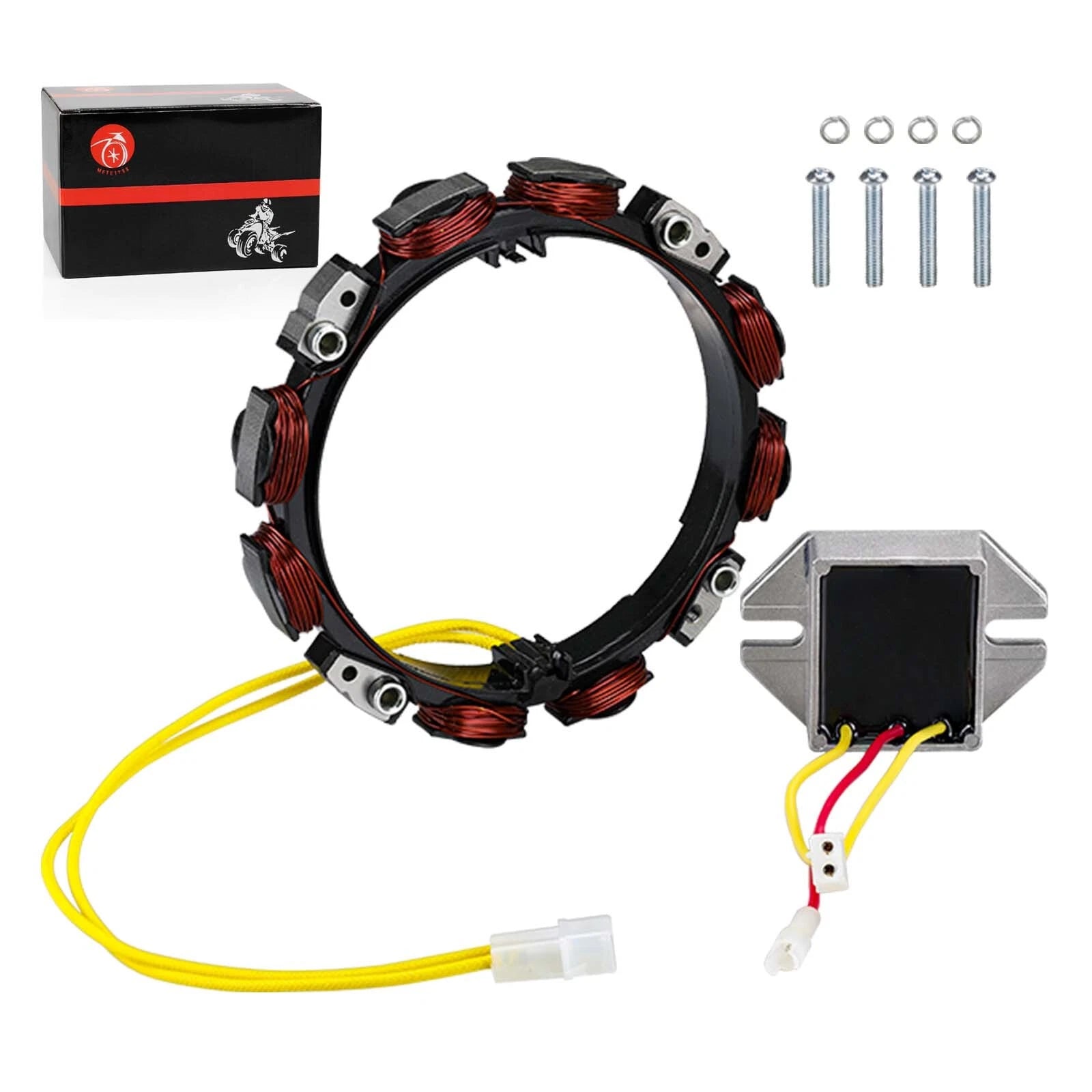 Alternator Stator Coil 2Pin w/Regulator for Briggs & Stratton (N/A)