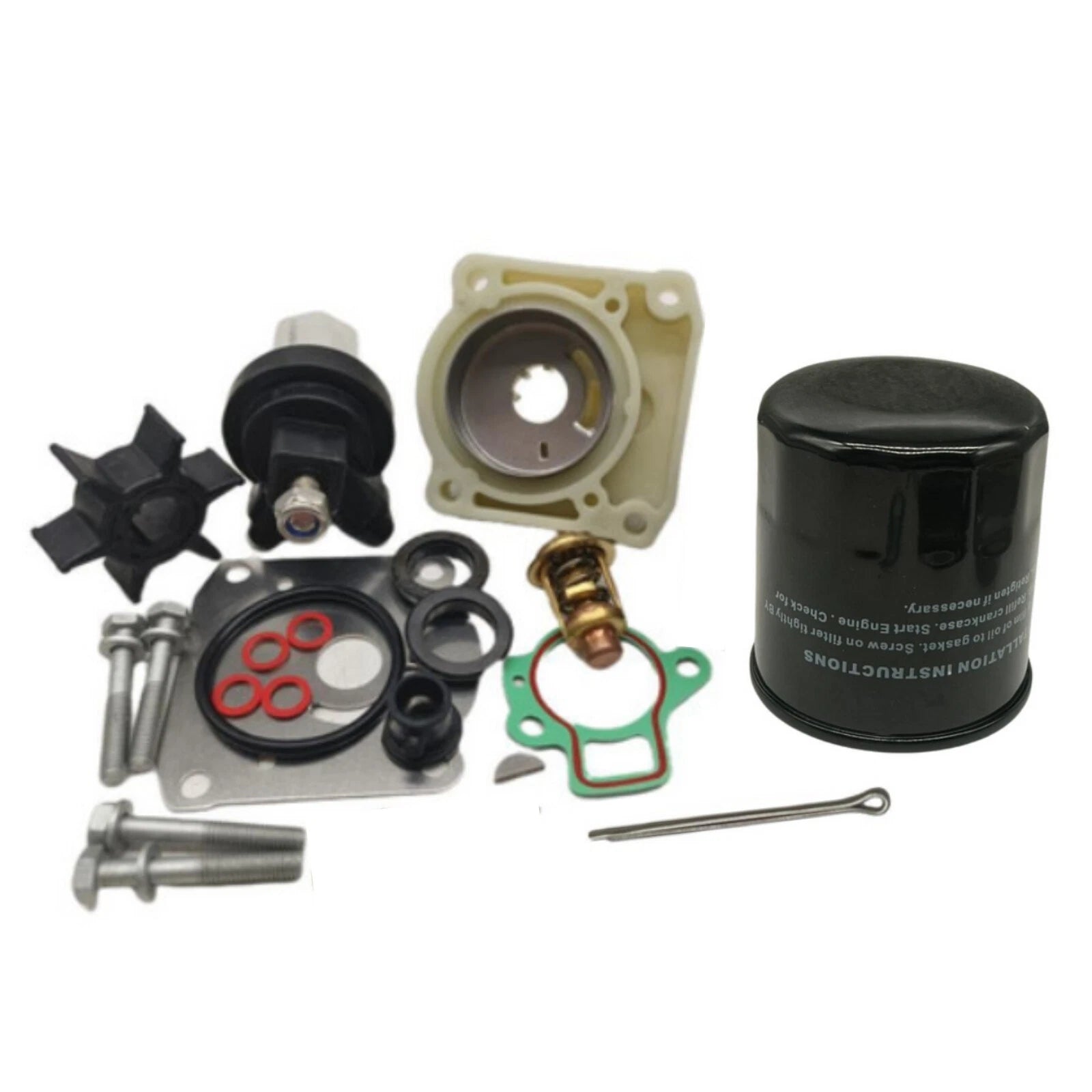 Engine Maintenance Kit for Yamaha Marine F20A F25A F25D (61N-W0078 61N-24560-10)
