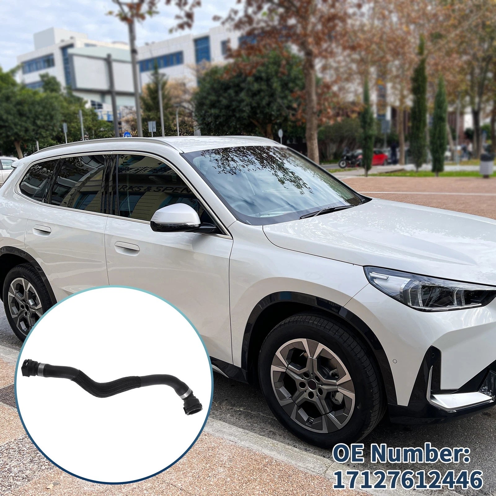 Radiator Hose Replacement for BMW X1 and Z4 2012–2015 Rubber