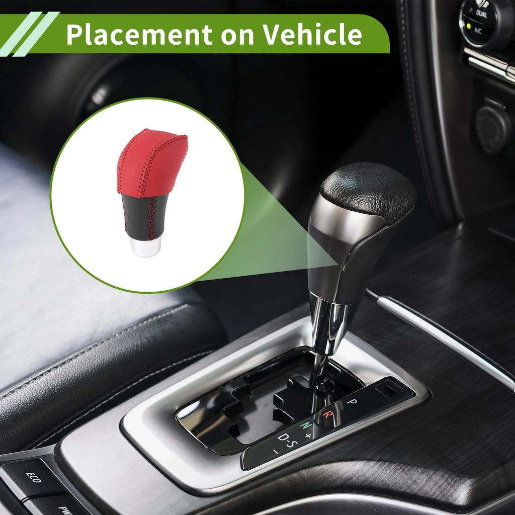 1 Pc Gear Shift Knob Cover Replacement for Lexus RX350 (2023–2024) Red
