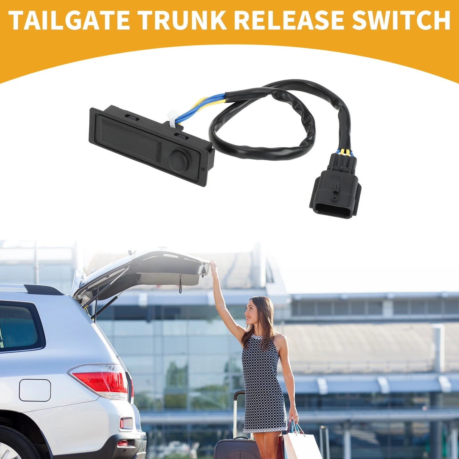 Tailgate Trunk Release Switch for Nissan Qashqai (2017–2019) No. 253804EA1A
