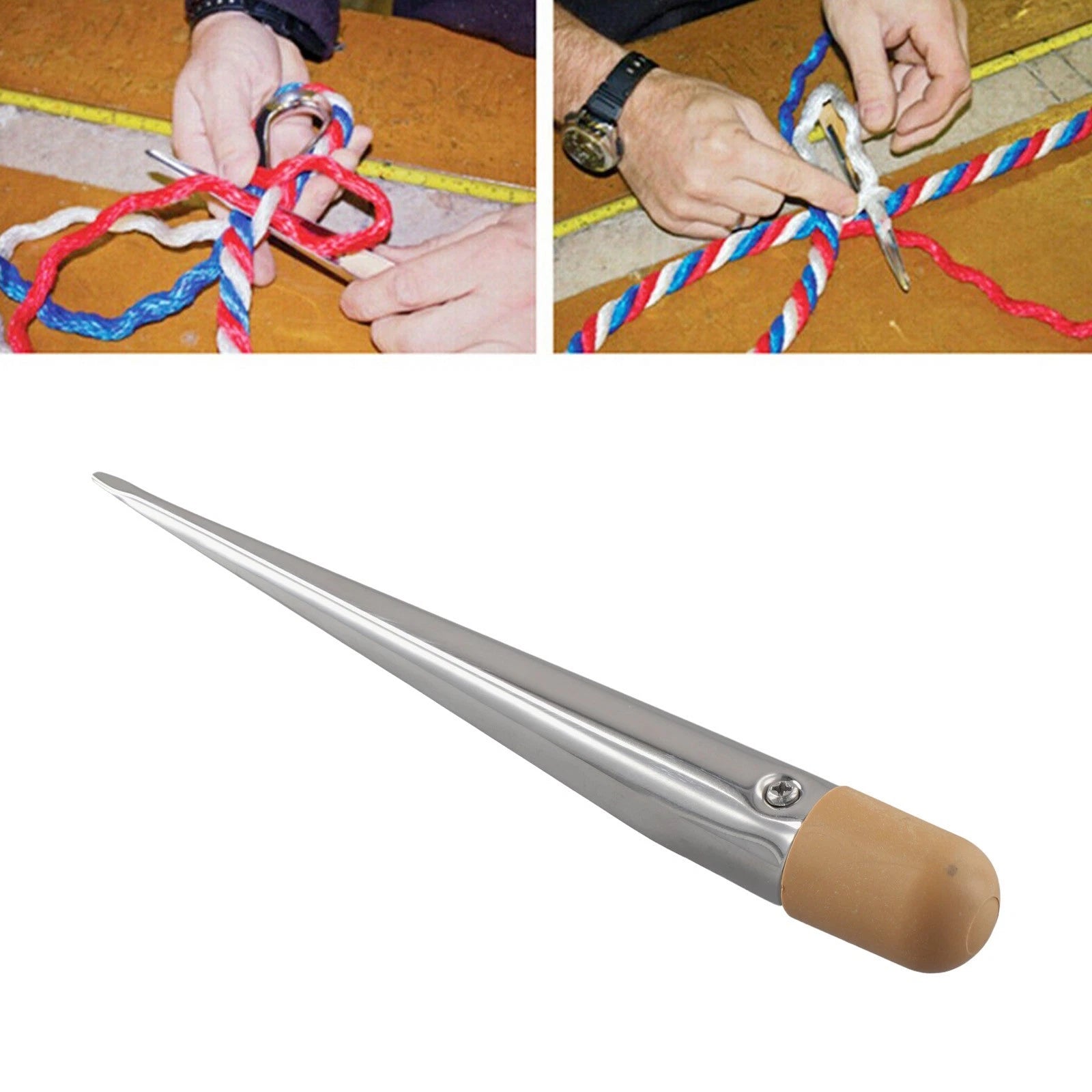 Stainless Steel Marine Rope Threader Splicing Spike