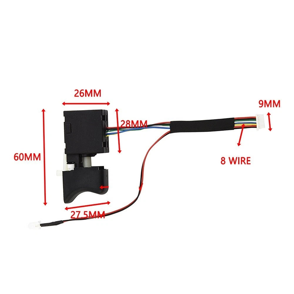 Light Switch for Automotive Applications (16A Maximum Current)