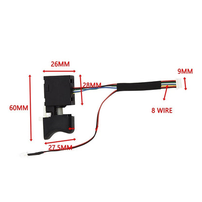 Light Switch for Automotive Applications (16A Maximum Current)