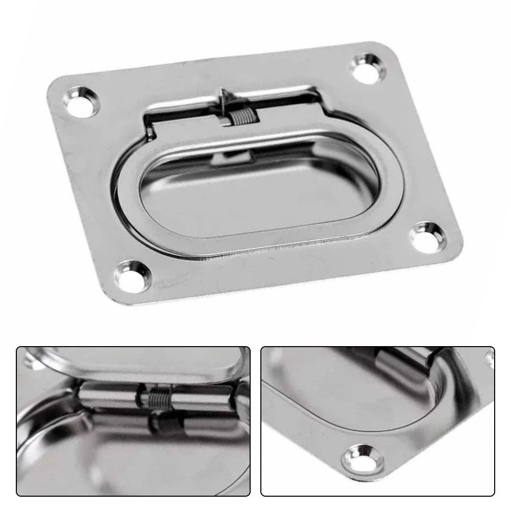 Flush Hatch Handle for Marine Grade Applications (Anti Rattle)